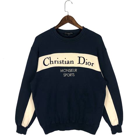 vintage christian dior crewneck|christian dior sweater sale.